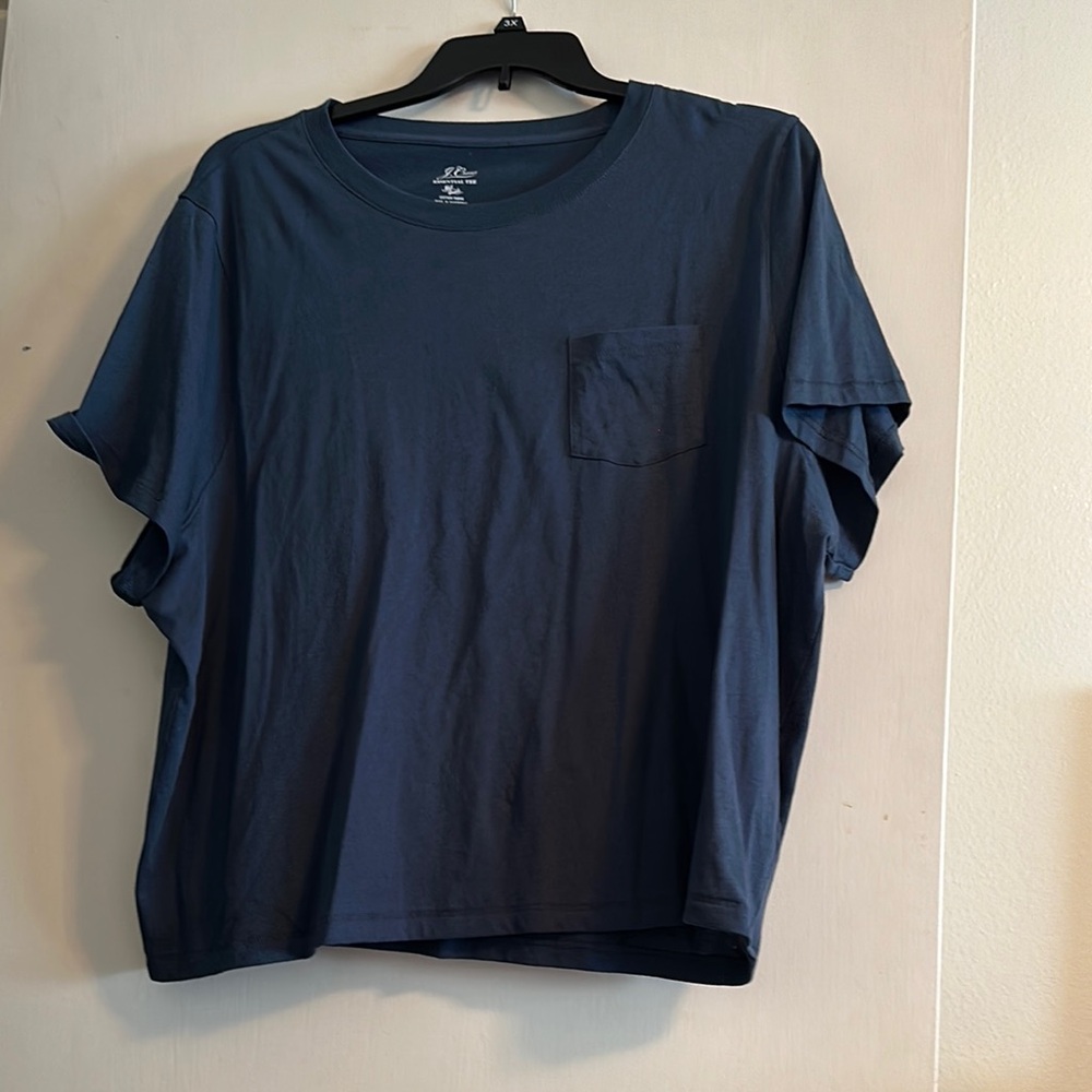 New Broken-in jersey essential crewneck T-shirt